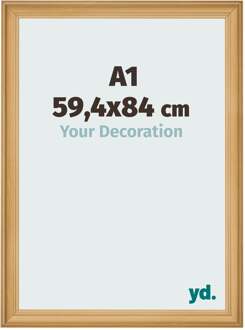 Fotolijst A1 - 59,4x84 cm - Dennen Houtnerf - MDF - Lazio - 59.4x84 cm