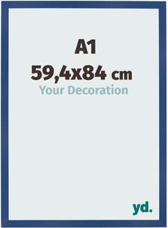 Fotolijst A1 - 59,4x84 cm - Donkerblauw - MDF - Bologna - 59.4x84 cm