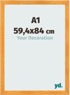 Fotolijst A1 - 59,4x84 cm - Oranje - MDF - Pisa - 59.4x84 cm