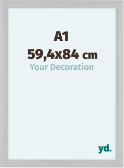 Fotolijst A1 - 59,4x84 cm - Wit Mat - MDF - Como - 59.4x84 cm
