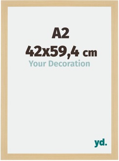 Fotolijst A2 - 42x59,4 cm - Ahorn Decor - MDF - Mura - 42x59.4 cm