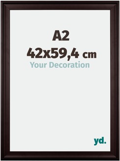 Fotolijst A2 - 42x59,4 cm - Bruin - Hout - Birmingham - 42x59.4 cm