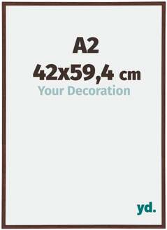 Fotolijst A2 - 42x59,4 cm - Bruin - Kunststof - Annecy - 42x59.4 cm