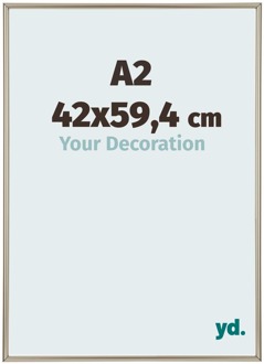 Fotolijst A2 - 42x59,4 cm - Champagne - Kunststof - Annecy - 42x59.4 cm