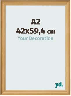 Fotolijst A2 - 42x59,4 cm - Dennen Houtnerf - MDF - Lazio - 42x59.4 cm