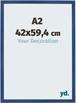 Fotolijst A2 - 42x59,4 cm - Donkerblauw - MDF - Bologna - 42x59.4 cm