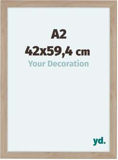 Fotolijst A2 - 42x59,4 cm - Eiken Licht - MDF - Como - 42x59.4 cm