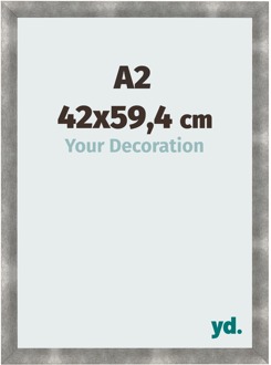 Fotolijst A2 - 42x59,4 cm - Metaal Vintage - MDF - Pisa - 42x59.4 cm
