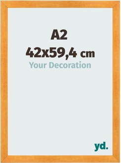 Fotolijst A2 - 42x59,4 cm - Oranje - MDF - Pisa - 42x59.4 cm