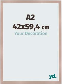 Fotolijst A2 - 42x59,4 cm - Oudroze - MDF - Bologna - 42x59.4 cm