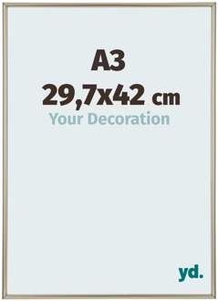 Fotolijst A3 - 29,7x42 cm - Champagne - Kunststof - Annecy - 29.7x42 cm