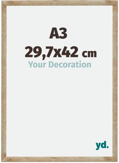 Fotolijst A3 - 29,7x42 cm - Goud - MDF - Catania - 29.7x42 cm