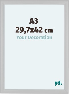 Fotolijst A3 - 29,7x42 cm - Wit Mat - MDF - Como - 29.7x42 cm