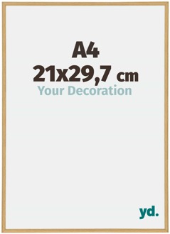 Fotolijst A4 - 21x29,7 cm - Beuken Licht - Kunststof - Annecy - 21x29.7 cm