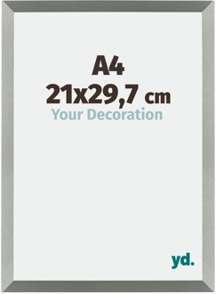 Fotolijst A4 - 21x29,7 cm - Champagne - MDF - Mura - 21x29.7 cm