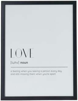 Fotolijst basic - zwart - 30x40 cm