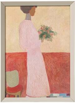 Fotolijst - beige - 13x18 cm