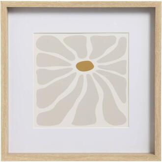 Fotolijst Goes - Naturel - 30x30 Cm - Glas/MDF - Beige