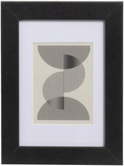 Fotolijst Haarlem - 10x15 Cm - MDF/Glas - Zwart