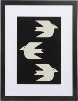 Fotolijst Haarlem - 30x40 Cm - MDF/Glas - Zwart