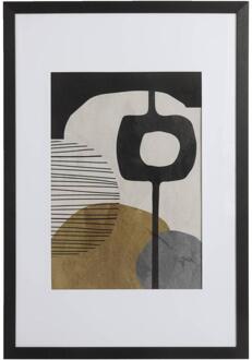 Fotolijst Haarlem - 61x91,5 Cm - Glas/MDF - Zwart