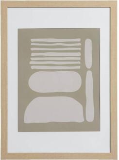 Fotolijst Haarlem - Naturel - 50x70 Cm - Glas/MDF - Beige