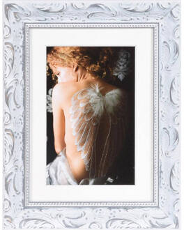 Fotolijst - Henzo - Chic Baroque - Fotomaat 13x18 cm - Wit