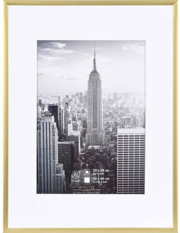 Fotolijst - Henzo - Manhattan - Fotomaat 30x40 cm - Goud