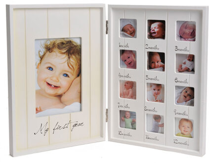 Fotolijst Hout 'First Year' 36,5x26 Cm