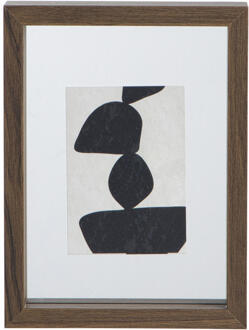 Fotolijst Leiden Walnoot - 15x20 Cm - MDF - Bruin - 4x20x15 Cm