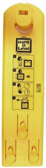 Fotolijst Niveau Heerser Draagbare Fotolijst Hanger Haken Muur Opknoping Niveau Instrument Foto Hang Niveau Gereedschap