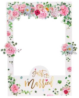Fotolijst Schieten Bloemen Printing Booth Props Fotolijst Selfie Frame Fotografie Accessoires Feestartikelen Voor Ornamenten