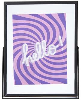 Fotolijst staand - zwart - 18x23 cm