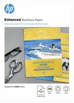 Fotopapier laser HP CG965A 150gr A4 glans wit 150vel