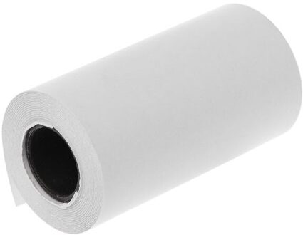 Fotopapier Mini Printable Sticker Roll Thermische Printers Duidelijke Afdrukken Smudge-Proof Draagbare wit