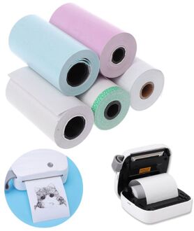 Fotopapier Mini Printable Sticker Roll Thermische Printers Duidelijke Afdrukken Smudge-Proof Draagbare