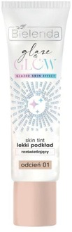 Foundation Bielenda GLAZE & GLOW Skin Tint Light Illuminating Foundation Shade 01 30 ml