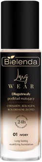 Foundation Bielenda Long Wear Long-Lasting Mattifying Foundation 01 Ivory 30 ml