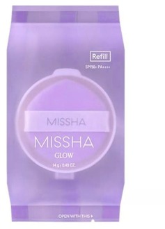 Foundation Missha Glow Layering Fit Cushion Refill No.17 Ivory 14 g