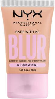 Foundation NYX Professional Make-Up Bare With Me Blur Tint Foundation 04 Light Neutral 30 ml