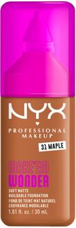 Foundation NYX Professional Make-Up Make Em Wonder Foundation 31 Maple 30 ml