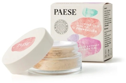 Foundation Paese Illuminating Mineral Foundation 200N Light Beige 7 g