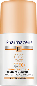 Foundation Pharmaceris Protective-Corrective Fluid Foundation SPF 50 Sand 02 30 ml