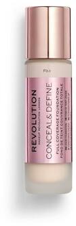 Foundation Revolution Makeup Conceal & Define Foundation F0.1 23 ml