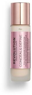 Foundation Revolution Makeup Conceal & Define Foundation F0.2 23 ml