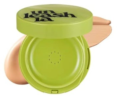 Foundation Unleashia Vegan Healthy Green Cushion 27W Peach Tan 15 g