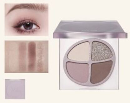 Four-color Eyeshadow Palette - Grey Taro #F13 Grey Taro - 4.3g