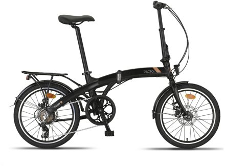 Four S Vouwfiets Zwart