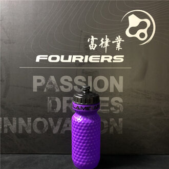FOURIERS WBC-BE006 Sport Waterfles Mountainbike Road Fiets MTB Fietsen Hittebestendige stofkap Water Fles 600ml Paars