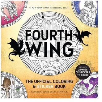 Fourth Wing: The Official Coloring & Sticker Book - Lydia Fenwick